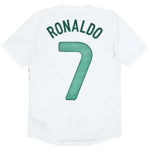 Maillot Rétro Extérieur Portugal Ronaldo #7 2012