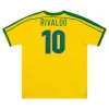 Maillot Rétro Domicile Brésil Rivaldo #10 1998 - Eleven Crown - Maillot de Football Pas Cher - Survêtements Pas Cher - Maillot de Foorball Enfants Pas Cher - Maillots Retro Vintage Pas Cher- Qualité Premium