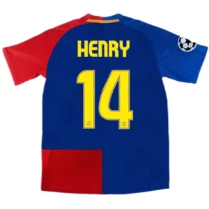 Maillot Rétro Domicile FC Barcelone Henry #14 2008