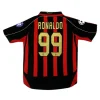Maillot Rétro Domicile AC Milan Ronaldo #99 2006 - Eleven Crown - Maillot de Football Pas Cher - Survêtements Pas Cher - Maillot de Foorball Enfants Pas Cher - Maillots Retro Vintage Pas Cher- Qualité Premium