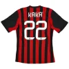 Maillot Rétro Domicile AC Milan Kaka' #22 2013 - Eleven Crown - Maillot de Football Pas Cher - Survêtements Pas Cher - Maillot de Foorball Enfants Pas Cher - Maillots Retro Vintage Pas Cher- Qualité Premium