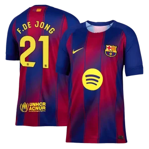 Maillot Domicile FC Barcelone F.De Jong #21 2025/26 – Image 3