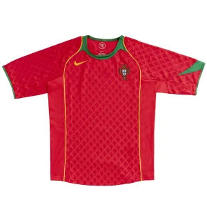 Maillot Rétro Domicile Portugal C.Ronaldo #17 2004 – Image 3