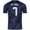 Maillot Extérieur Argentine De Paul #7 2026/27 - Eleven Crown - Maillot de Football Pas Cher - Survêtements Pas Cher - Maillot de Foorball Enfants Pas Cher - Maillots Retro Vintage Pas Cher- Qualité Premium