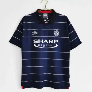 Maillot Rétro Extérieur Manchester United Solskjaer #20 1999 – Image 3