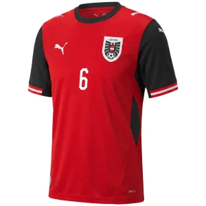 Maillot Domicile Autriche Seiwald #6 2026/27 – Image 2