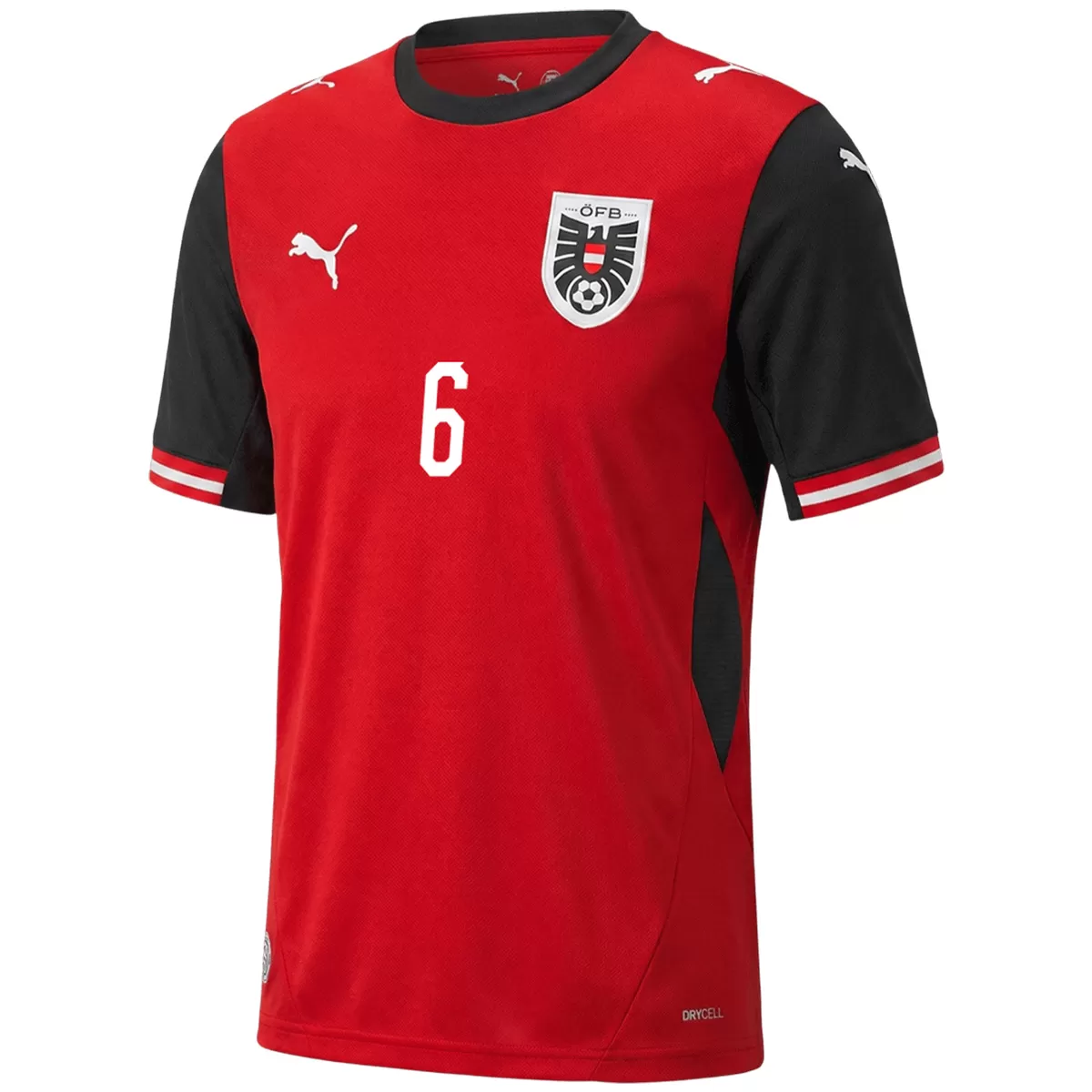 Maillot Domicile Autriche Seiwald #6 2026/27 – Image 2
