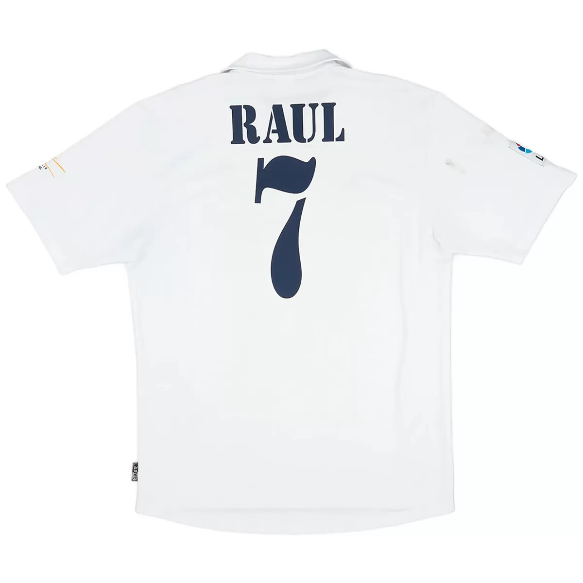 Maillot Rétro Domicile Real Madrid Raul #7 2002