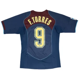 Maillot Rétro Extérieur Atlético de Madrid Torres #9 2004