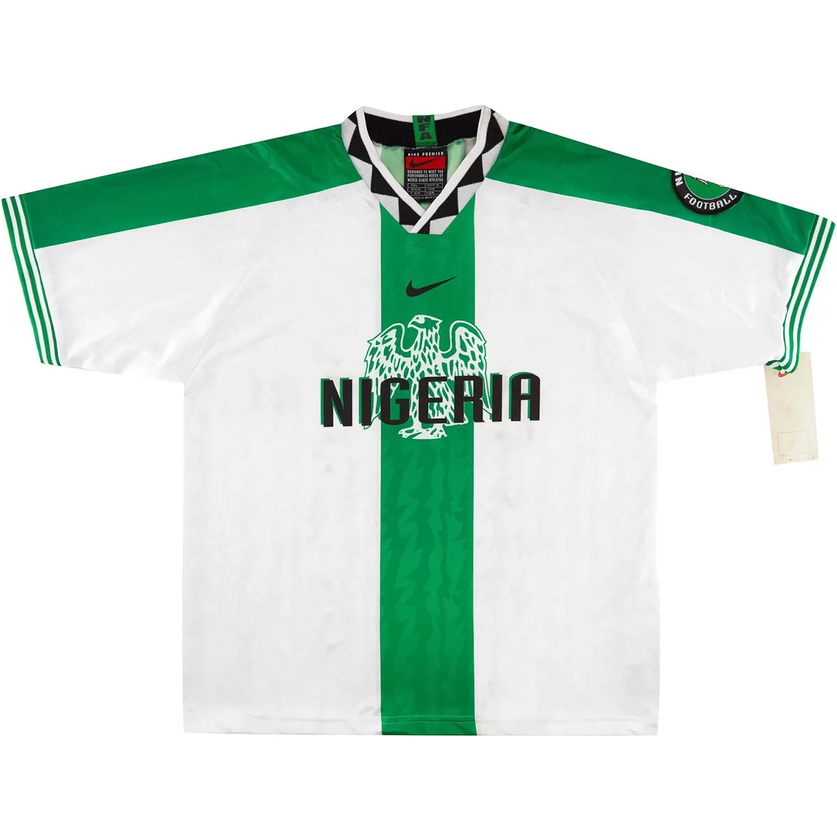Maillot Rétro Extérieur Nigéria 1996 – Image 3