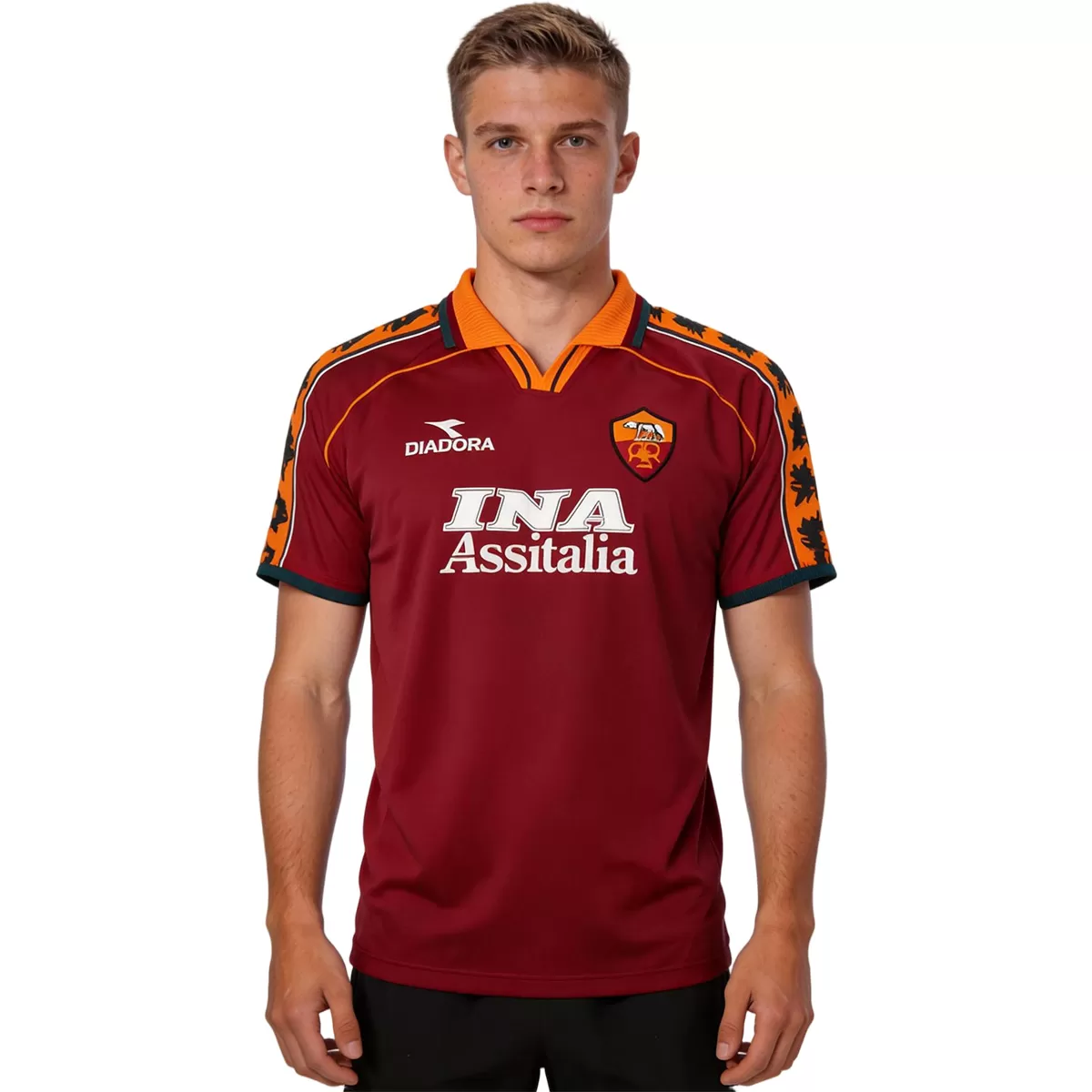 Maillot Rétro Domicile AS Roma 1998