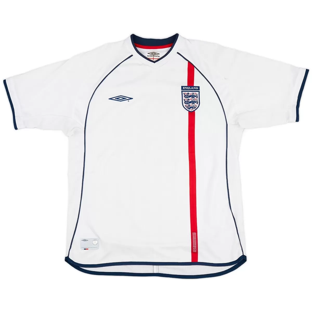 Maillot Rétro Domicile Angleterre 2002 – Image 3