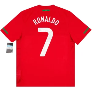 Maillot Rétro Domicile Portugal Ronaldo #7 2010