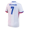 Maillot Extérieur France Griezmann #7 2026/27 - Eleven Crown - Maillot de Football Pas Cher - Survêtements Pas Cher - Maillot de Foorball Enfants Pas Cher - Maillots Retro Vintage Pas Cher- Qualité Premium