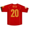 Maillot Rétro Domicile Portugal Deco #20 2004 - Eleven Crown - Maillot de Football Pas Cher - Survêtements Pas Cher - Maillot de Foorball Enfants Pas Cher - Maillots Retro Vintage Pas Cher- Qualité Premium