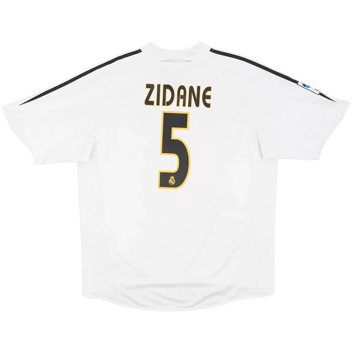 Maillot Rétro Domicile Real Madrid Zidane #5 2004