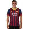 Maillot Rétro Domicile FC Barcelone 2013 - Eleven Crown - Maillot de Football Pas Cher - Survêtements Pas Cher - Maillot de Foorball Enfants Pas Cher - Maillots Retro Vintage Pas Cher- Qualité Premium