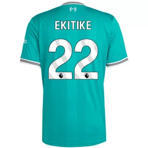 Maillot Troisième Liverpool FC Ekitike #22 2025/26