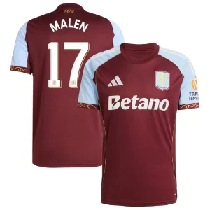 Maillot Domicile Aston Villa Malen #17 2025/26 – Image 4