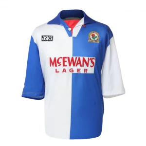 Maillot Rétro Domicile Blackburn Rovers Shearer #9 1994 – Image 3