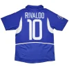 Maillot Rétro Extérieur Brésil Rivaldo #10 2002 - Eleven Crown - Maillot de Football Pas Cher - Survêtements Pas Cher - Maillot de Foorball Enfants Pas Cher - Maillots Retro Vintage Pas Cher- Qualité Premium