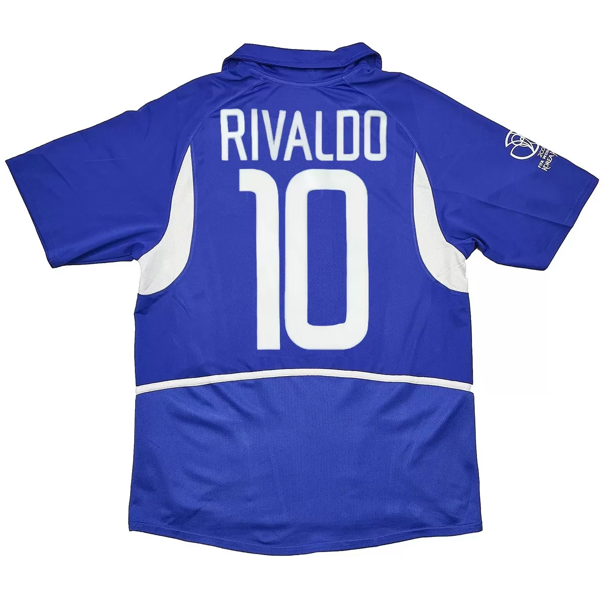 Maillot Rétro Extérieur Brésil Rivaldo #10 2002