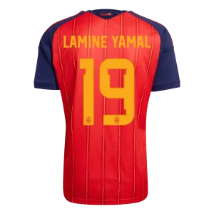 Maillot Player Domicile Espagne Lamine Yamal #19 2026/27 – Image 2