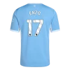 Maillot Domicile Manchester City Enzo #17 2026/27 - Eleven Crown - Maillot de Football Pas Cher - Survêtements Pas Cher - Maillot de Foorball Enfants Pas Cher - Maillots Retro Vintage Pas Cher- Qualité Premium