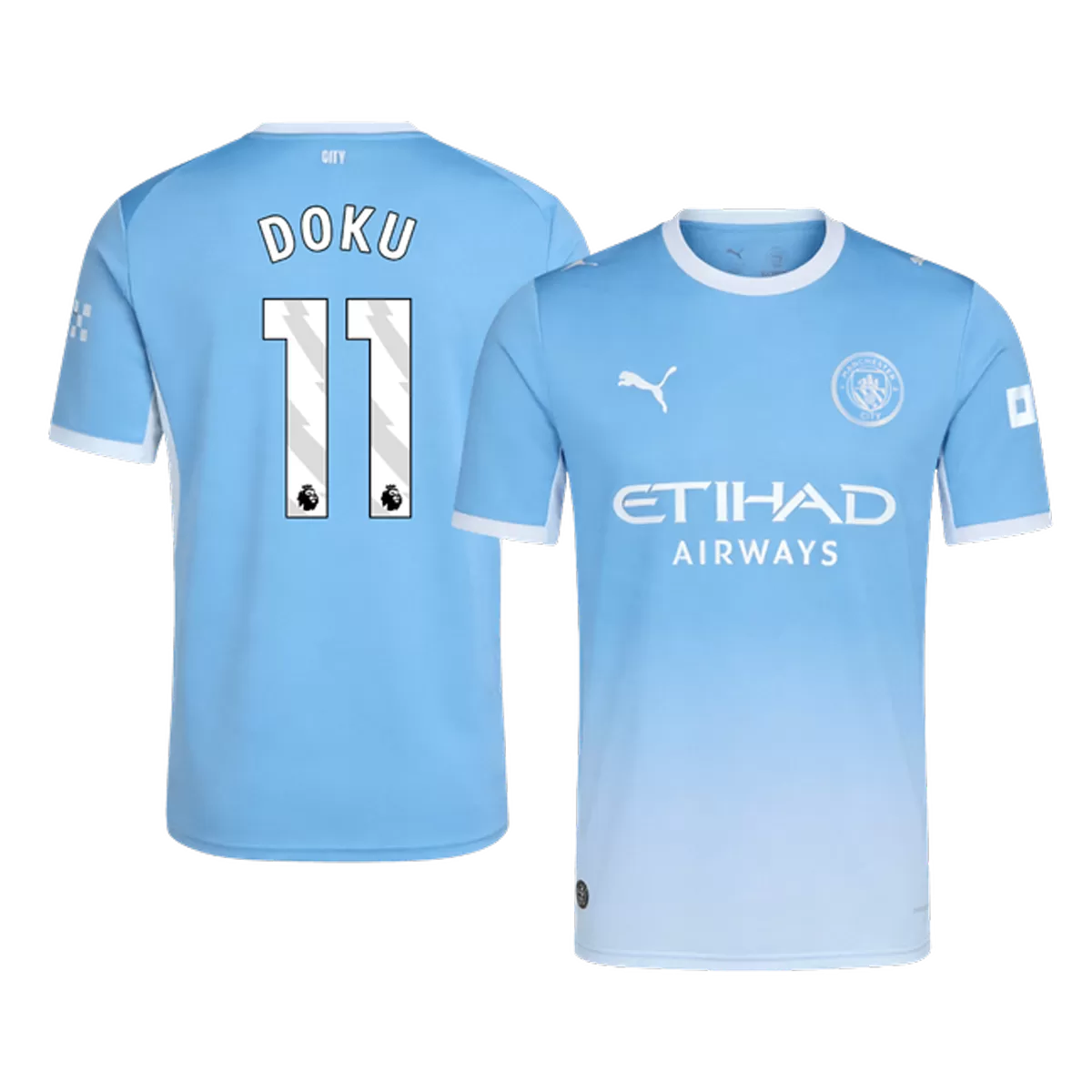 Maillot Domicile Manchester City Doku #11 2026/27 – Image 3