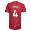 Maillot Player Domicile Liverpool FC Virgil #4 2026/27 - Eleven Crown - Maillot de Football Pas Cher - Survêtements Pas Cher - Maillot de Foorball Enfants Pas Cher - Maillots Retro Vintage Pas Cher- Qualité Premium