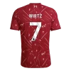 Maillot Domicile Liverpool FC Wirtz #7 2026/27 - Eleven Crown - Maillot de Football Pas Cher - Survêtements Pas Cher - Maillot de Foorball Enfants Pas Cher - Maillots Retro Vintage Pas Cher- Qualité Premium