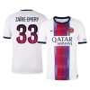 Maillot Player Extérieur PSG Zaïre Emery #33 2026/27 - Eleven Crown - Maillot de Football Pas Cher - Survêtements Pas Cher - Maillot de Foorball Enfants Pas Cher - Maillots Retro Vintage Pas Cher- Qualité Premium