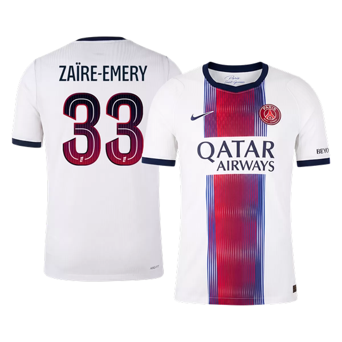 Maillot Player Extérieur PSG Zaïre Emery #33 2026/27