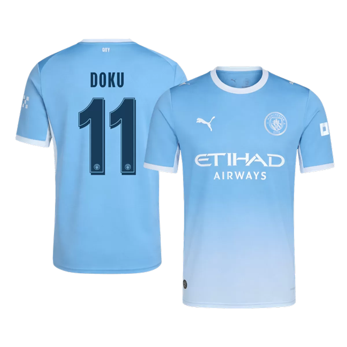 Maillot Domicile Manchester City Doku #11 2026/27 – Image 3