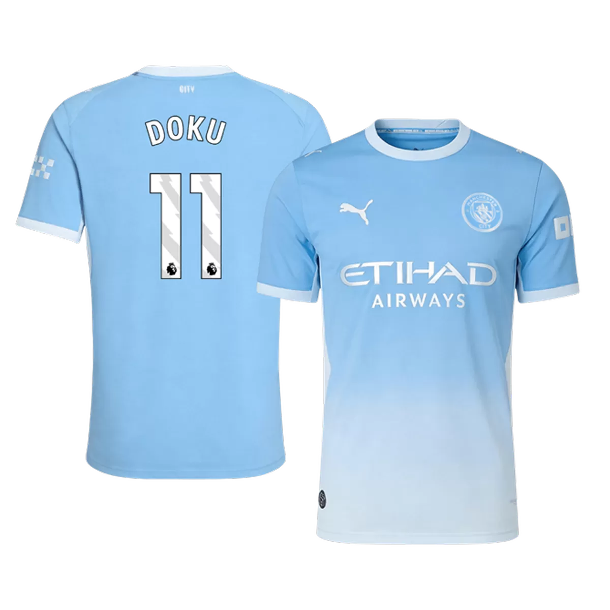 Maillot Player Domicile Manchester City Doku #11 2026/27 – Image 3