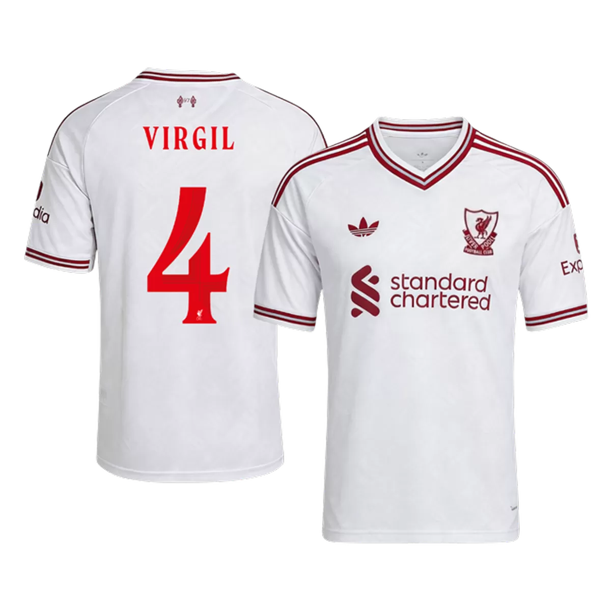 Maillot Extérieur Liverpool FC Virgil #4 2026/27 – Image 3