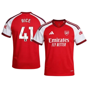 Maillot Domicile Arsenal Rice #41 2026/27 – Image 3