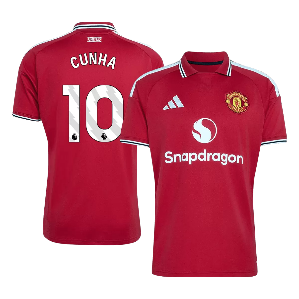 Maillot Domicile Manchester United Cunha #10 2026/27 – Image 3
