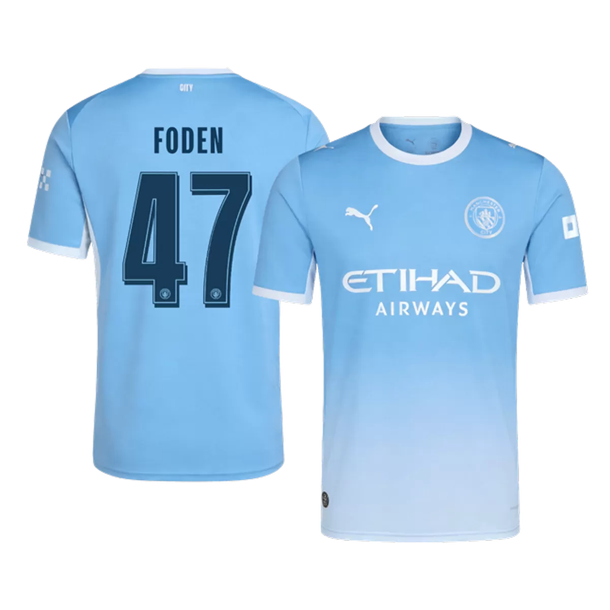 Maillot Domicile Manchester City Foden #47 2026/27 – Image 3