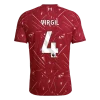 Maillot Domicile Liverpool FC Virgil #4 2026/27 - Eleven Crown - Maillot de Football Pas Cher - Survêtements Pas Cher - Maillot de Foorball Enfants Pas Cher - Maillots Retro Vintage Pas Cher- Qualité Premium