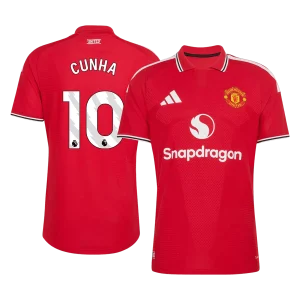 Maillot Player Domicile Manchester United Cunha #10 2026/27 – Image 3