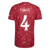 Maillot Player Domicile Liverpool FC Virgil #4 2026/27 - Eleven Crown - Maillot de Football Pas Cher - Survêtements Pas Cher - Maillot de Foorball Enfants Pas Cher - Maillots Retro Vintage Pas Cher- Qualité Premium