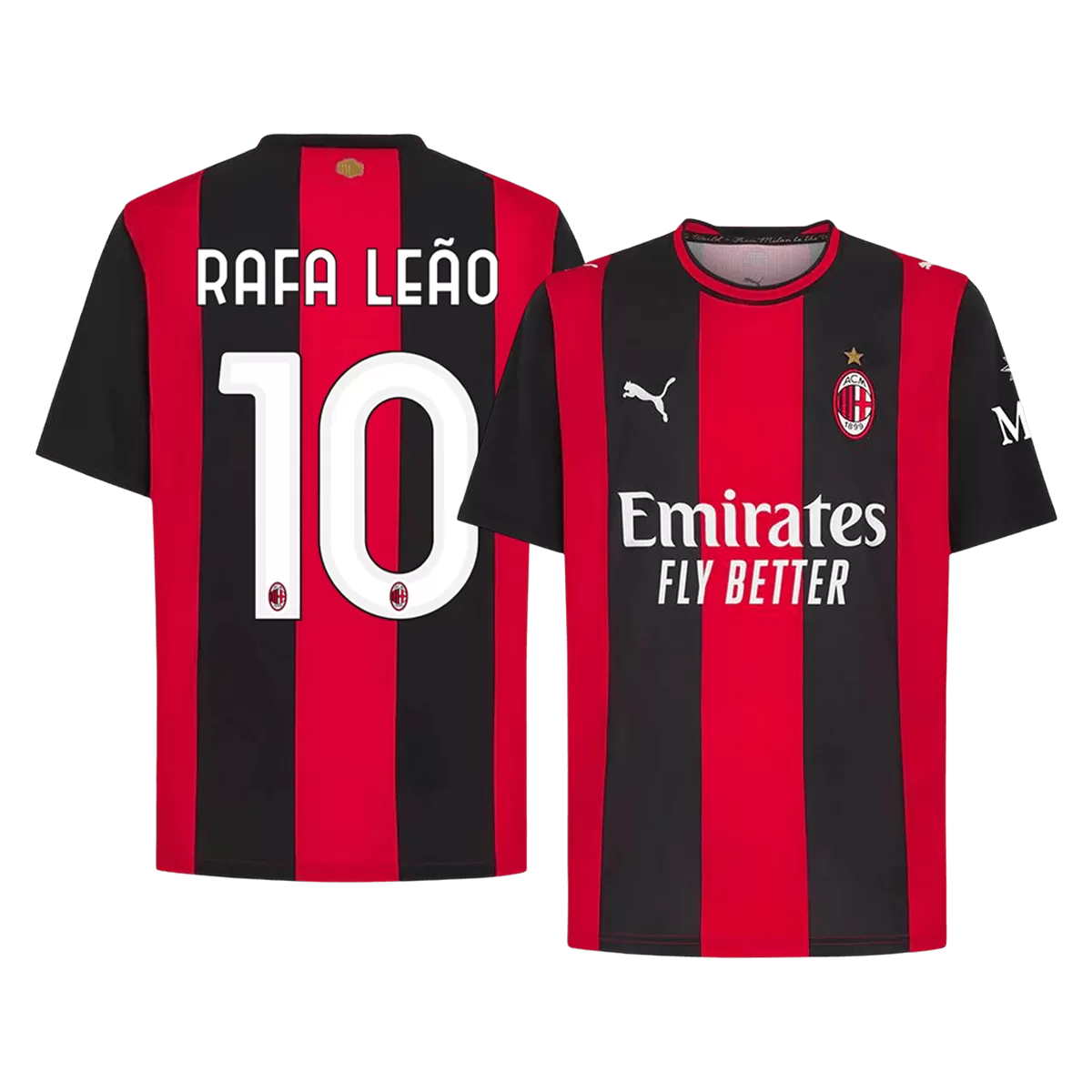 Maillot Domicile AC Milan Rafa Leão #10 2026/27
