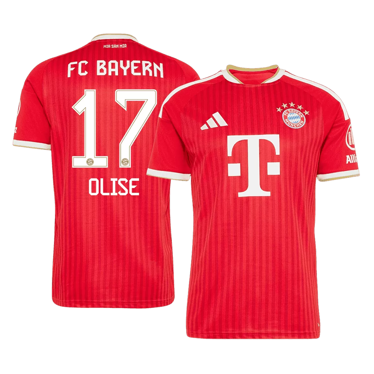 Maillot Domicile Bayern Munich Olise #17 2026/27 – Image 3