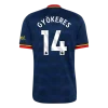 Maillot Extérieur Arsenal Gyökeres #14 2026/27 - Eleven Crown - Maillot de Football Pas Cher - Survêtements Pas Cher - Maillot de Foorball Enfants Pas Cher - Maillots Retro Vintage Pas Cher- Qualité Premium