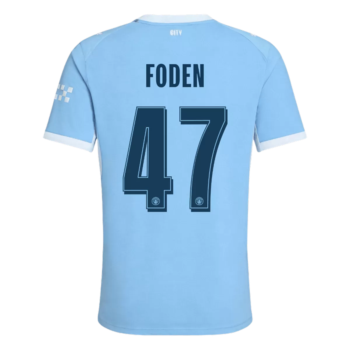Maillot Player Domicile Manchester City Foden #47 2026/27