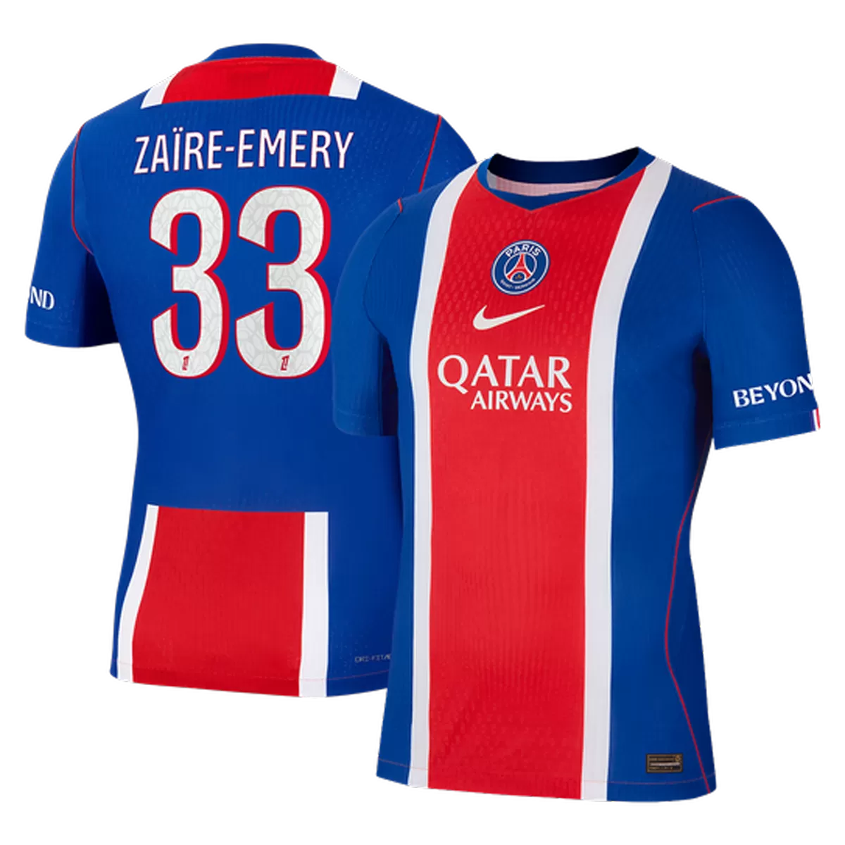 Maillot Player Domicile PSG Zaïre Emery #33 2026/27
