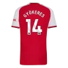 Maillot Player Domicile Arsenal Gyökeres #14 2026/27 - Eleven Crown - Maillot de Football Pas Cher - Survêtements Pas Cher - Maillot de Foorball Enfants Pas Cher - Maillots Retro Vintage Pas Cher- Qualité Premium