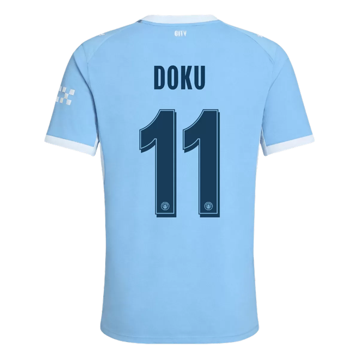Maillot Player Domicile Manchester City Doku #11 2026/27