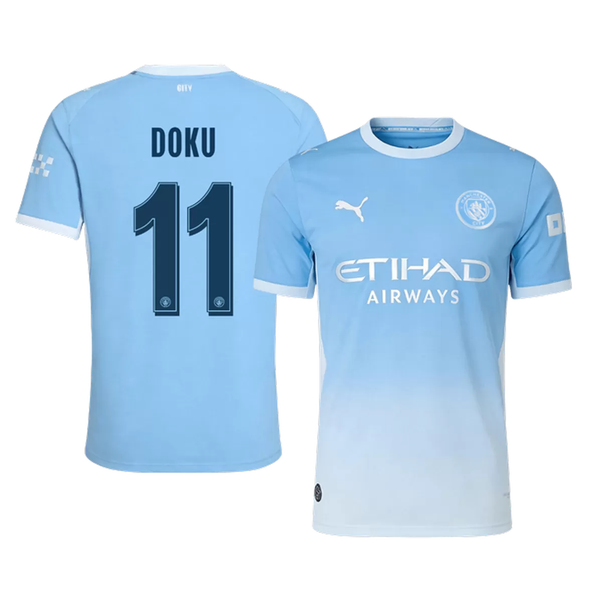 Maillot Player Domicile Manchester City Doku #11 2026/27 – Image 3
